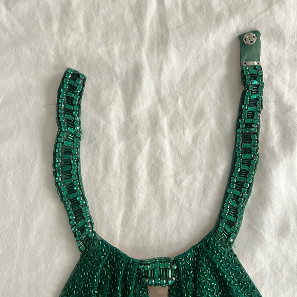 Green Sherri Hill Gown - Picture 7 of 9